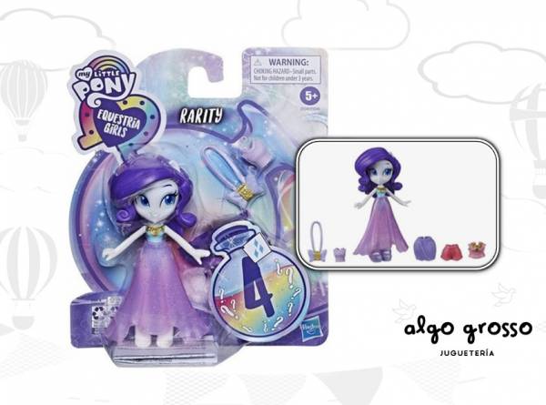 MLP MY LITTLE PONY MUÑECA EQUESTRIA + SORPRESAS POSION art.E9244