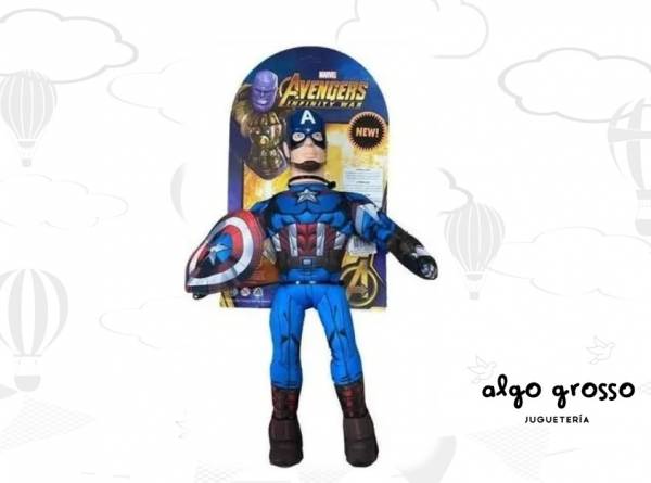 MUÑECO SOFT CAPITAN AMERICA art.DNY1036