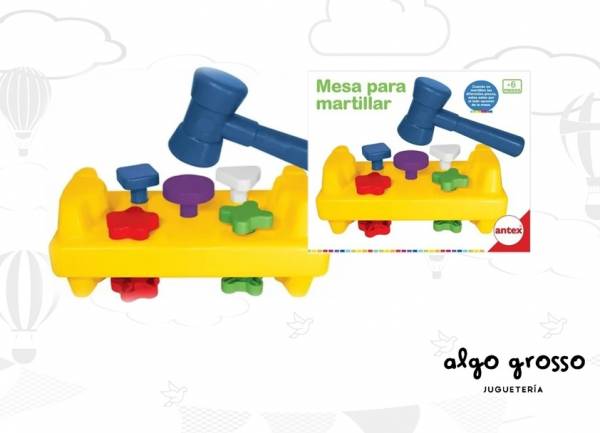 MESA PARA MARTILLAR BANCO DESCARGA ANTEX art.2281