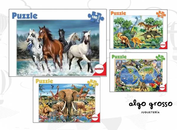 PUZZLE 100 PIEZAS ANTEX art.3034