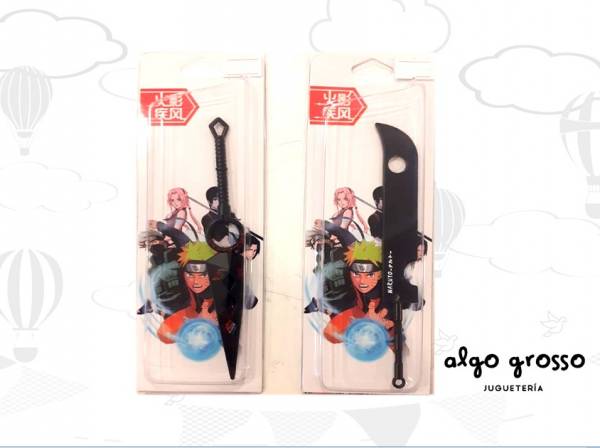 ARMAS NARUTO METAL DE 15CM EN BLISTER - ALTERNATIVO