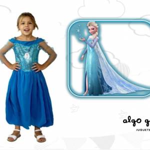 DISFRAZ FROZEN ELSA ECO TALLE 1 art.CAD8222