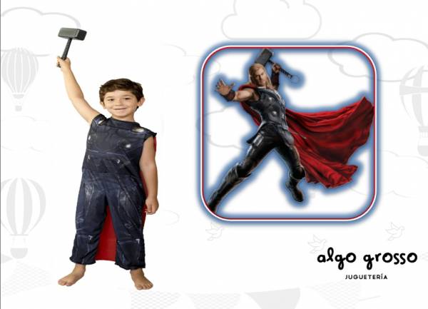 DISFRAZ THOR TALLE 0 art.CAD2135