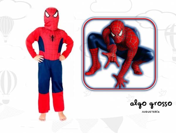DISFRAZ SPIDERMAN SUPER PRECIO TALLE 1 art.CAD8201