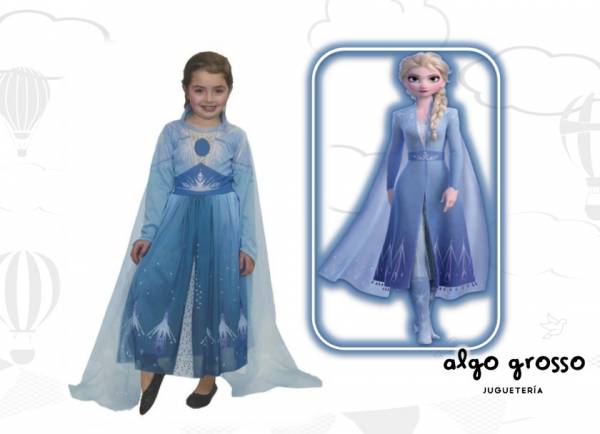 DISFRAZ FROZEN 2 ELSA TALLE 2 art.CAD1015