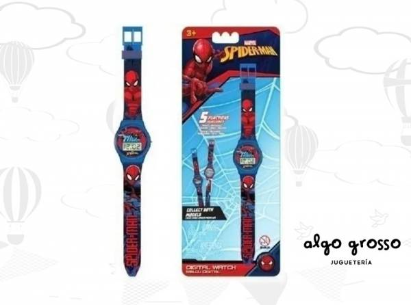 RELOJ DIGITAL SPIDERMAN art.SMRJ6