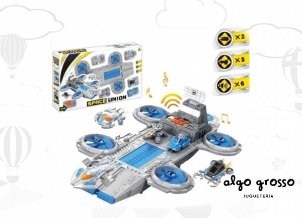 BASE ESPACIAL UNION CON SONIDO art.BL3019