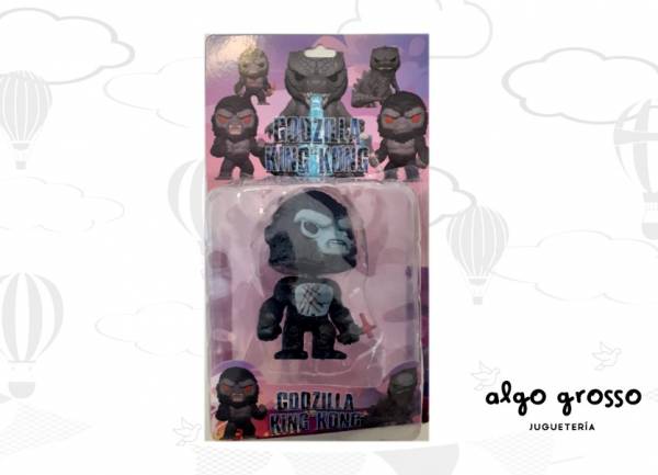 GODZILLA - KING KONG FIGURA DE 8CM ALTERNATIVO