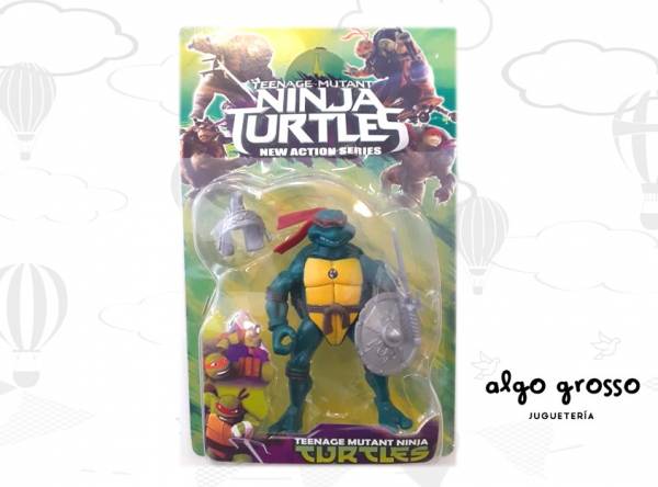 TORTUGAS NINJAS 1 FIGURA +ACCESORIO - ALTERNATIVO