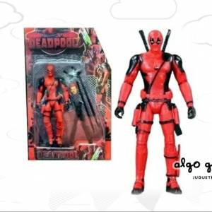 DEADPOOL MULECO DE 17CM + ACCESORIOS - ALTERNATIVO art.4915