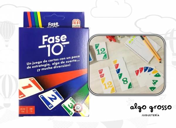 FASE 10 JUEGO DE CARTAS art.7602