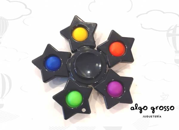 SPINNER POP IT 5 PUNTAS