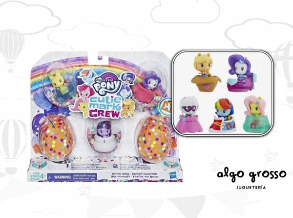MLP MY LITTLE PONY CUTIE MARK CREW art.E0193