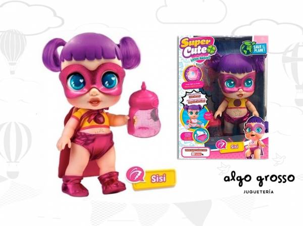 SUPERCUTEEZ SURTIDO MUÑECA SUPER HEROINA CON LUZ Y SONIDO art.SC001 - Imagen 4