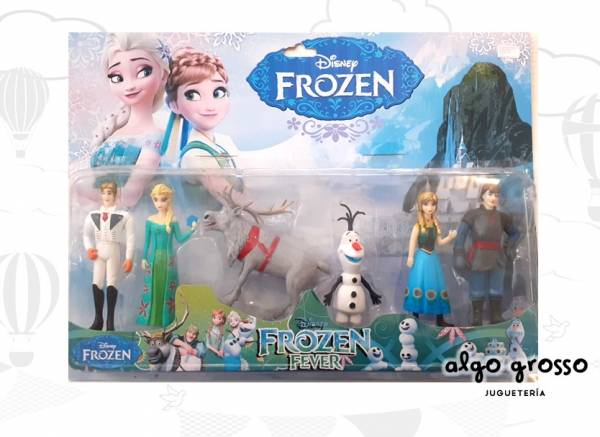 FROZEN. 6 FIGURAS DE 11CM - ALTERNATIVO art.LADD690843