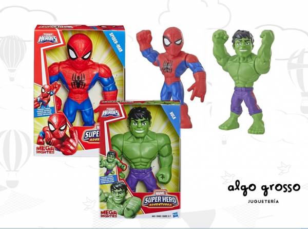 SUPER HERO ADVENTURES MEGA MIGHTIES FIGURA DE 25CM ARTICULADA art.E4132