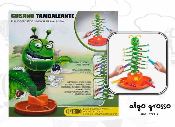 GUSANO TAMBALEANTE GAME art.2397