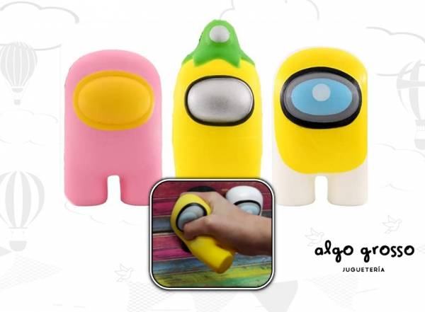 SQUISHY FIG AMONG US 10 CM FIDGET TOY