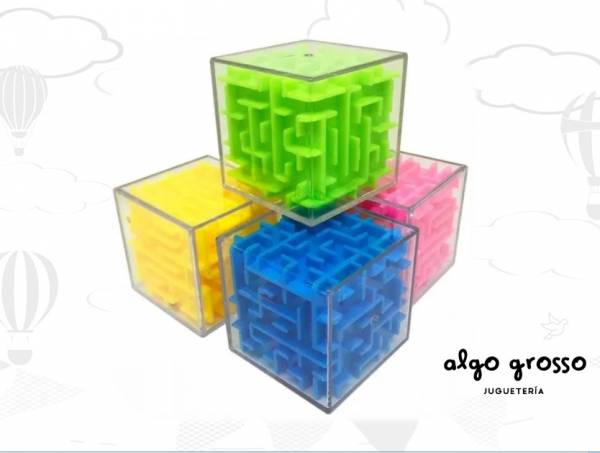 CUBO LABERINTO MAZE CUBE SUELTO 3.5CM FIDGET TOY