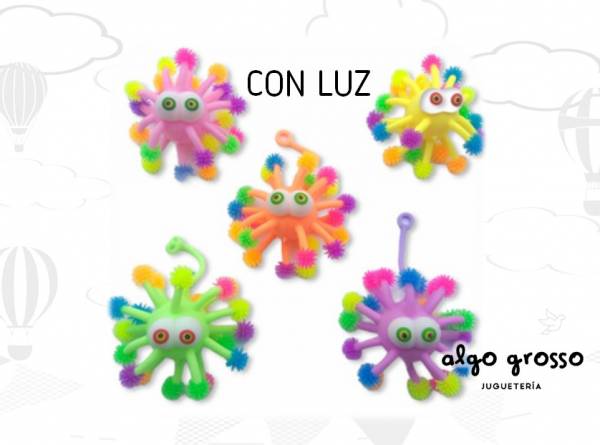 SHAKY SQUISHY YOYO APRETABLE CON LUZ FIDGET TOY