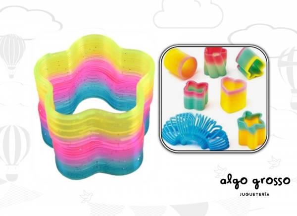RESORTE MAGICO CHICO FORMAS 5CM FIDGET TOY
