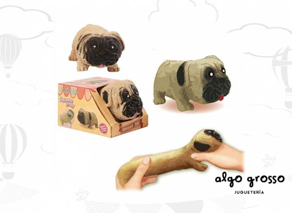 PERRO APRETABLE - SQUISHY 8CM FIDGET TOY