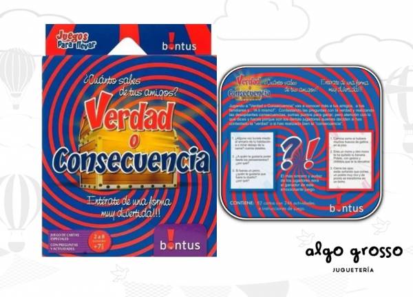VERDAD CONSECUENCIA JUEGO DE CARTA art.514