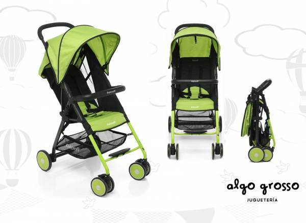 COCHE PARAGUAS ZOE PLEGABLE CON POSICIONES art.929