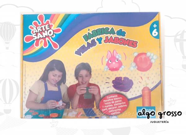 FABRICA DE VELAS Y JABONES art.7206