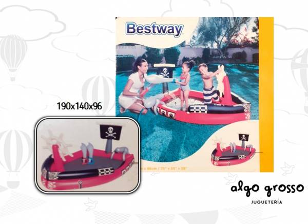 BESTWAY SET JUEGO PIRATA INFLABLE art.53041