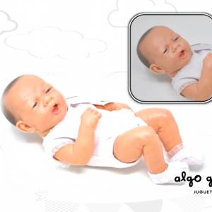 BEBE ABRIL/SANTI BODY 30CM CASITA DE MUÑECAS art.118C
