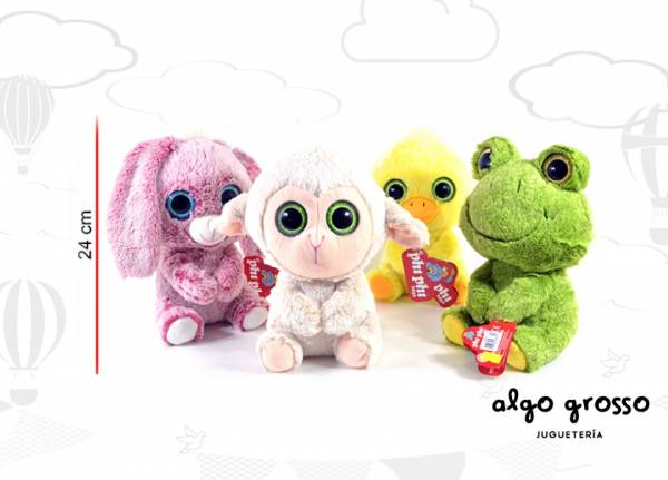 ANIMAL DE PELUCHE OJOS GRANDES 24CM art.7869