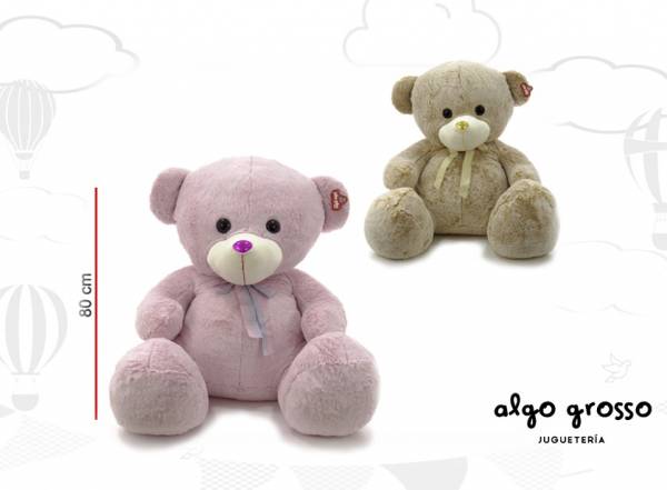 OSO SENTADO DE PIEL 80CM art.5724
