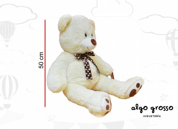 PELUCHE OSO PATAS MARCADAS CON MOÑO art.3935