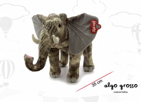 ELEFANTE PARADO PELUCHE 35CM art.3740