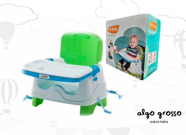 SILLA BOOSTER VERDE/AZUL art.OKBB0020