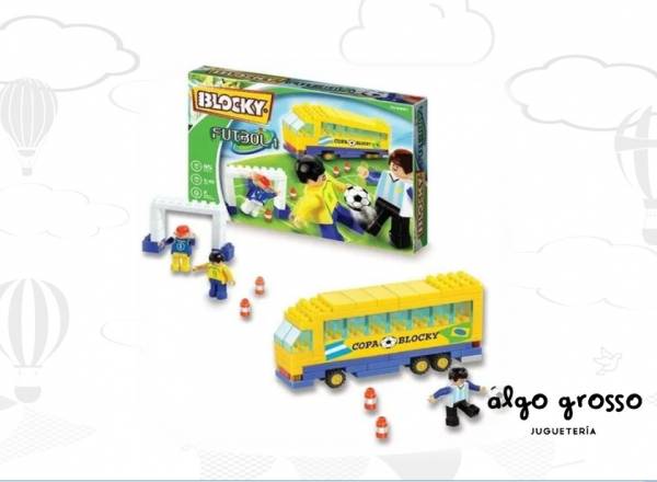 BLOCKY FUTBOL -  100 PIEZAS art.621