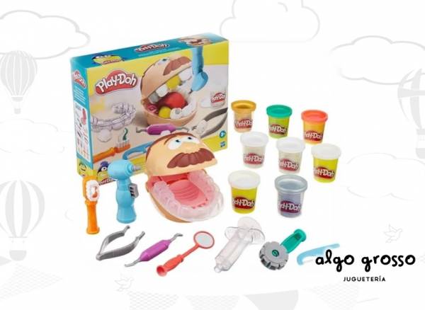 PLAY DOH EL DENTISTA BROMISTA MASA DR DRILL N FILL art.B5520/F1259