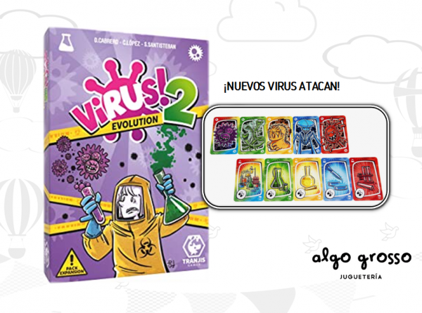 VIRUS 2 JUEGO DE CARTAS