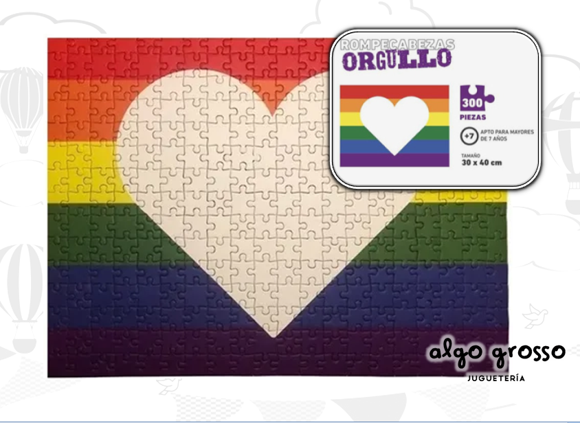 PUZZLE ORGULLO DE 300 PIEZAS – Algo Grosso – Juguetería