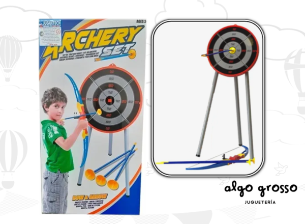 CONJUNTO DE TIRO CON ARCO CON PIE *ARCO Y FLECHAS* art.8355