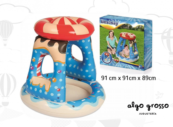 BESTWAY PILETA CON TECHO CANDY art.52270