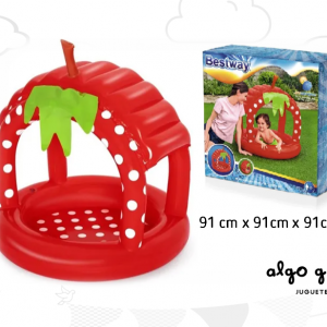 BESTWAY PILETA CON TECHO FRUTILLA art.52387