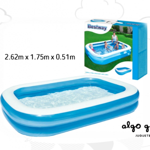 BESTWAY PILETA RECTANGULAR INFLABLE art.54006