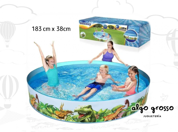 BESTWAY PILETA RIGIDA MONSTERS art.55022