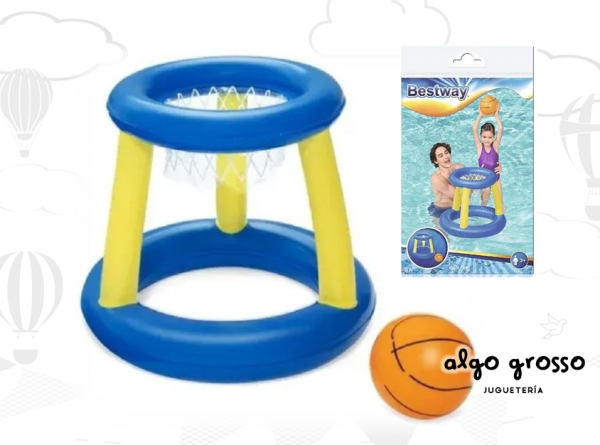 BESTWAY SET ARO DE BASKET INFLABLE 61CM art.52418
