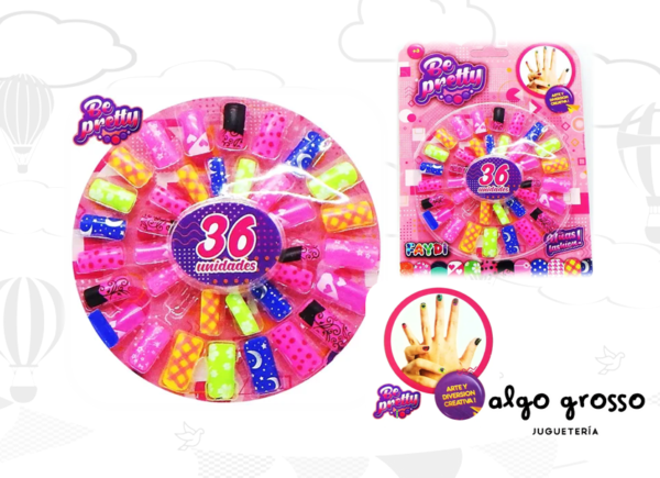 UÑAS POSTIZAS BE PRETTY 36 PIEZAS art.FD22C3287