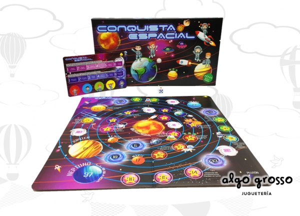 CONQUISTA ESPACIAL JUEGO DE MESA YUYU art.614