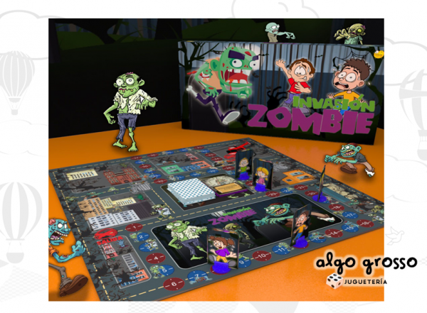 INVASION ZOMBIE JUEGO DE MESA YUYU art.111