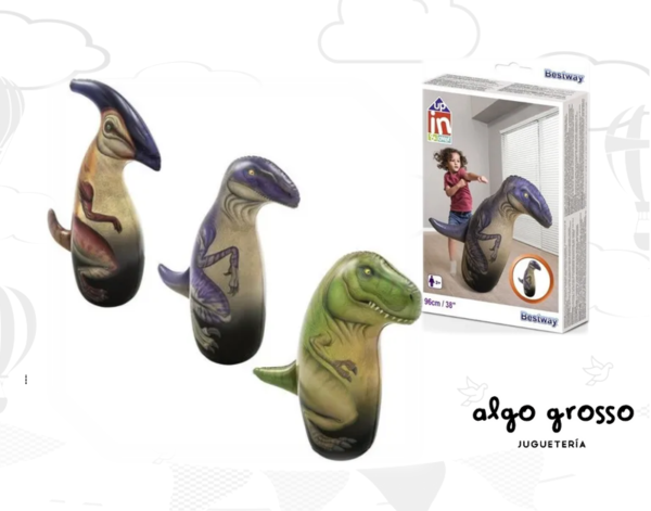 BESTWAY INVOLCABLE PUCHINGBALL DINOSAURIO 112CM art.52287